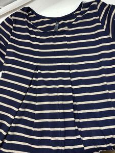 Striped 3/4 Sleeve Top