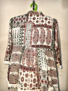 Boho Print Dress
