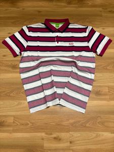 Striped HUGO BOSS Polo Shirt