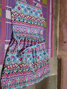 Colorful Girls&#39; Dress