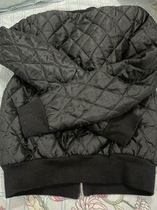 Quilted Black Jacket