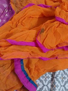 3 Dupatta, Good Condition Fast Colour.Also In Coin