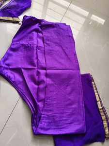 Purple Anarkali Dress