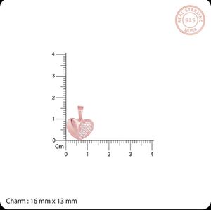 Giva 925 Real Silver Chain + Pendant (Rose Gold)