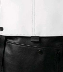 Stylish Black &amp; White Backpack