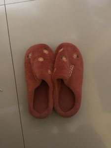 Cute Coral Plush Slippers