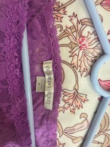 Purple Lace Sleeve Dress