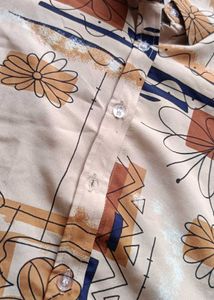 Patterned Casual Shirt