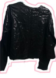 EMBRACE Women&#39;s Shiny Sparkle Sequins Jacket