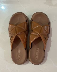 Brown Flats With 37 Size