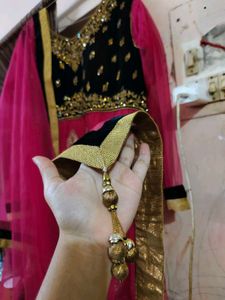 Anar Kali Dress Full Gear Daimond Work 🔥
