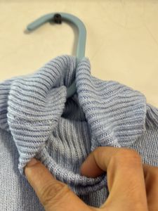 Light Blue High Neck
