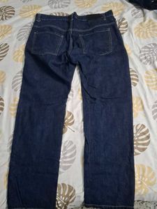 Dark Blue Denim Jeans