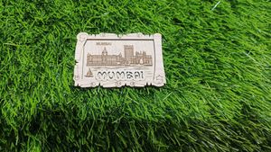 Wooden Fridge Magnet.