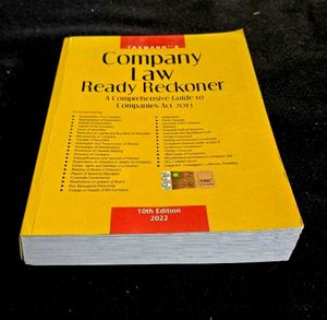 ⚖️ * Company Law : Ready Reckoner
