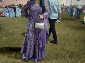 Long Kurta With Skirt And Dupatta