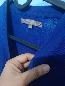 New unused Blue Cardigan