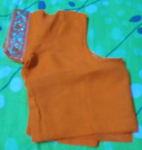 Orange Blouse