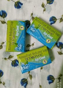 Tetmosol Icy Cool Soap (set of 3)