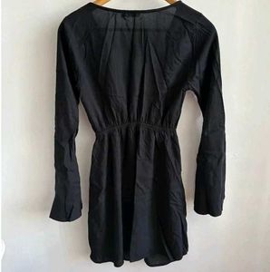 HOLLISTER Black Cutout Mini Dress