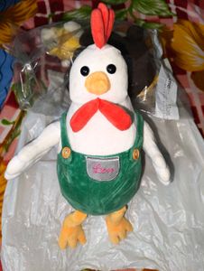 Very soft chicken plushie toy