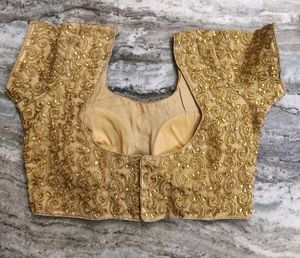 Golden Heavy Work Blouse