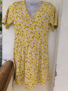 Floral Yellow Sundress