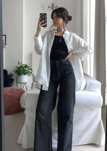 Pintresty 🎀 Made In Korea Black Denim Pant