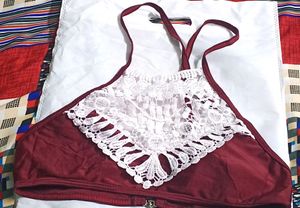 Crop top Mherum & White Design