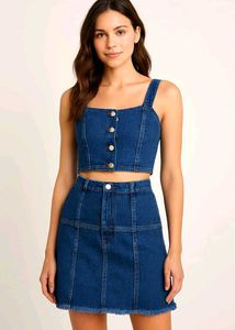 Denim Co-ord Set