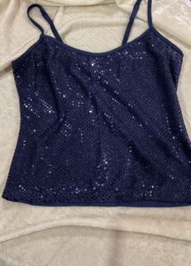 Sparkly Navy Cami