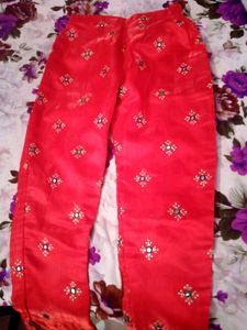 Most Demanding Red Kurta Set In Very Good Conditio