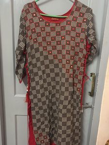 Mirror Work Kurta