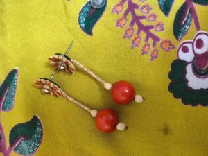 Boho Beaded Dangle Earrings