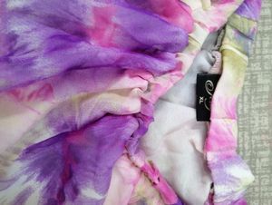 2 Combo Tie-Dye &amp; Floral Maxi Dress