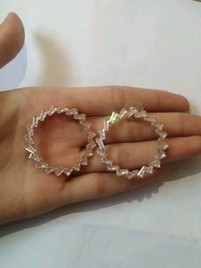 Sparkling Statement Hoop Earrings