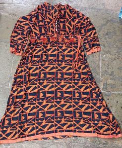 Patterned A-line Kurti
