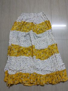 Floral Tiered Skirt