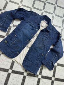Denim Jacket with Tee
