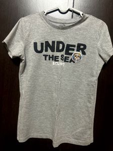 Gray Graphic T-Shirt