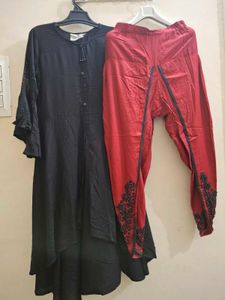 Ethnic Kurta Dhoti Set