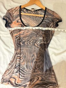Beautiful Imported Mesh Top