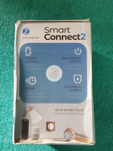 Zoook Smart Connect 16A Wi-Fi Smart Plug with Power Meter(Type M), for High Power Appliances (Geyser, Motor, etc.) Energy Monitoring, Compatible with Alexa &amp; Google Assistant (No hub Required)