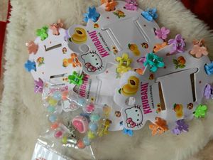 4Cute Hair Clips &amp; 1  clutcher