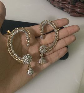 Indian Style Ear Cuffs Sparkling Gold & Silver
