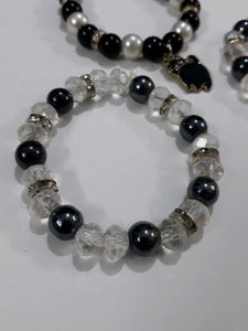 Black kitty Shiny Bracelet Stack- BRAND NEW