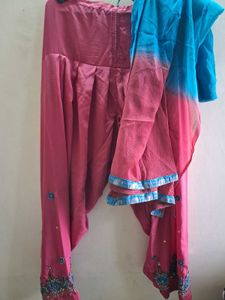 Sequins Patiala Suit Set