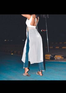Backless Kurti