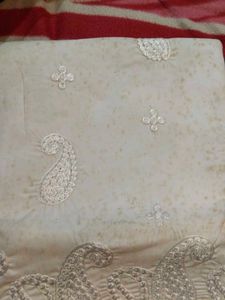 suit with dupatta and bottom in cotton