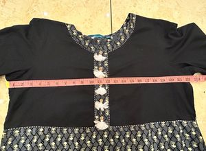 Black kurti top